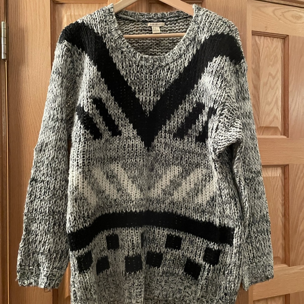 Favorite oversized winter sweater!